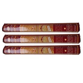 HEM(Hem): Incense Stick, Incense, Hexagonal Incense, Set of 3 (Chandan)