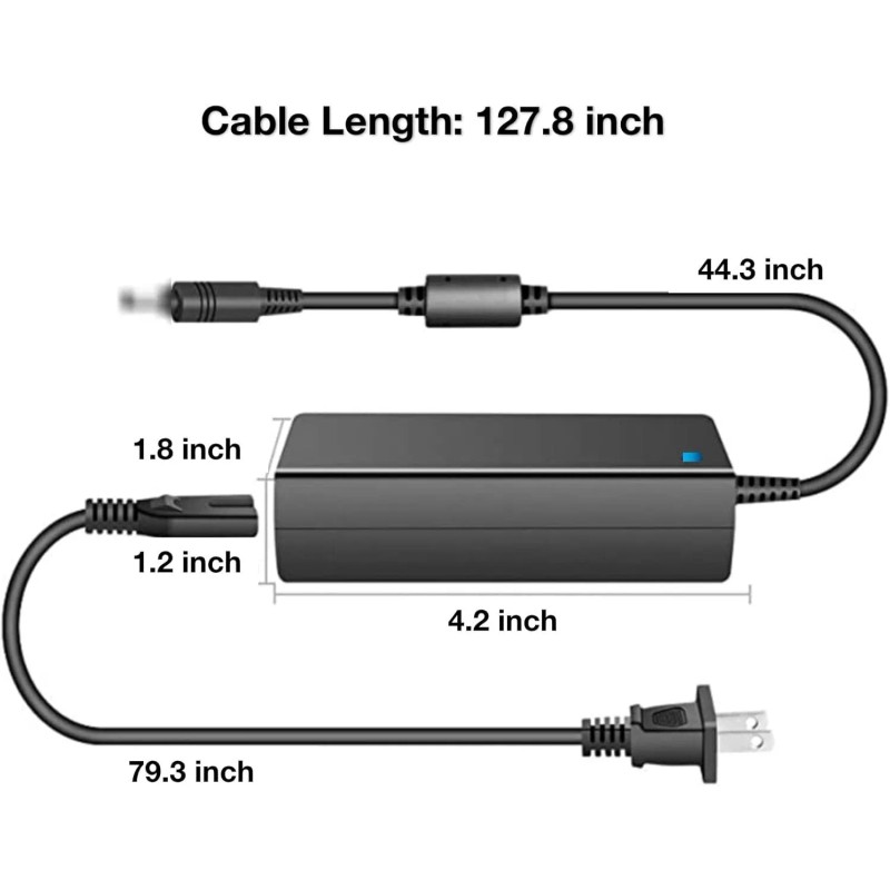 RXQMXG AC Adapter Charger for INOKIM Light 2 electric scooter