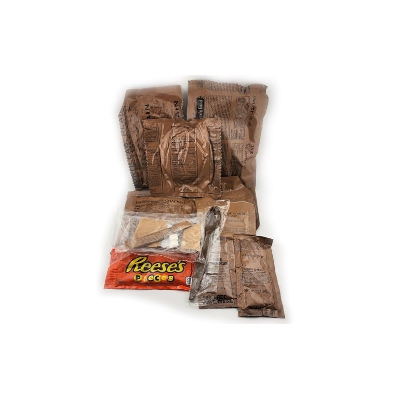 Allgo Outdoors Military Spec MRE Meals Ready To Eat BBQ