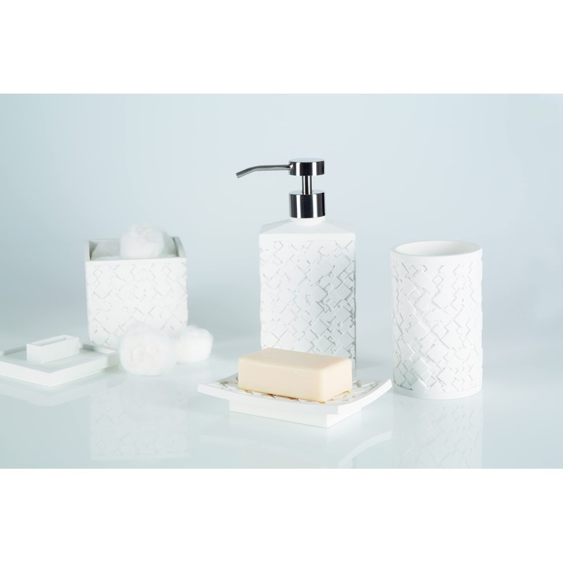 Spirella Agda Soap Dispenser with Pump Liquid Soap Dispenser Polyresin