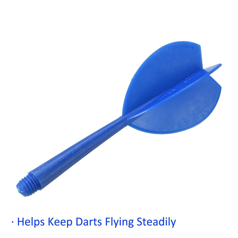 M METERXITY 9 Pack Integrated Dart Shaft and Flights-Screw In-one