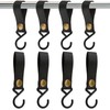 8 Pieces Leather S Hooks, S Hooks with Leather Loop,