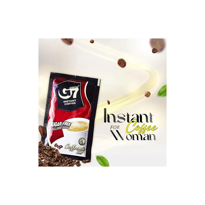 Trung Nguyen G7 Café Instantáneo 3 En 1 Con Colágeno