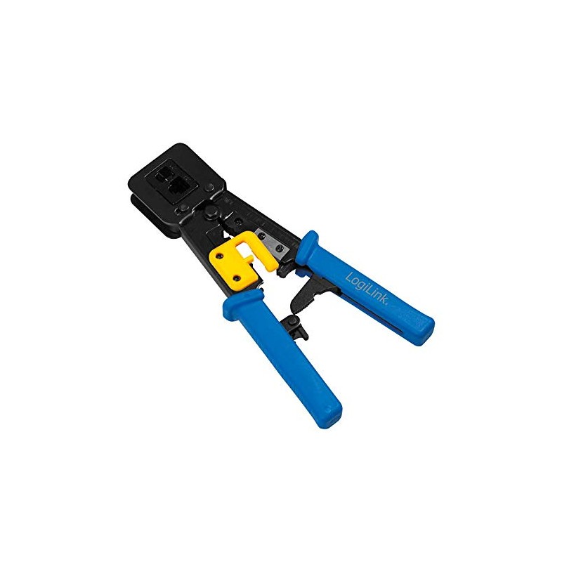LogiLink Professional Crimping Tool for RJ11/12/45/EZ Connectors with Cutter