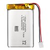 ViCep 3.7V Lithium Polymer Battery 2000mAh 103454 Rechargeable with Wires