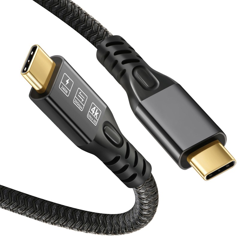 USB C to USB C Cable Support 20Gbps Data Transfer