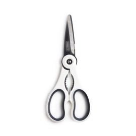 SiTRA Disassemblable Multifunctional Kitchen Scissors, Sleek Compact, Black