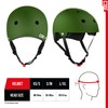 CORE Protection Street Helmet Skate/BMX/Bike/MTB/Scooter - Black/White, L/XL