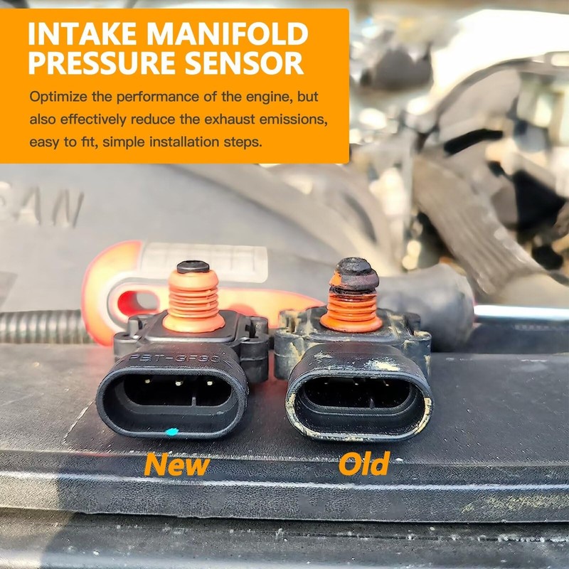 Qblahip Manifold Absolute Pressure Map Sensor 16187556 12569240 213-796 12614973