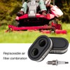 VooGenzek 3 Pieces Lawn Mower Air Filter with 1 Spark