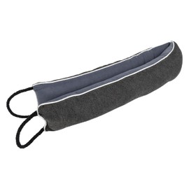 Duck Brand Weighted Door Draft Stopper, Block Drafts, Dust, Bugs, Light, & Reduce Noise, Ideal for Doors and Windows up to 36" Wide, Under Door Draft Stop Covers Gaps up to 3", 1-Pack, Dark Gray