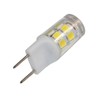 HQRP 2-Pack G8 Bi-Pin 17 LEDs Light Bulb SMD 2835