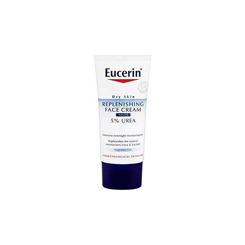Eucerin Dry Skin Replenishing Face Cream Night 5% Urea with