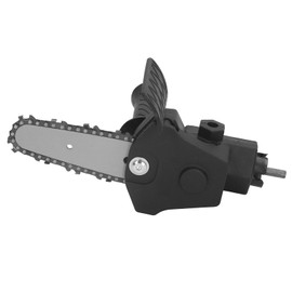 Plastic Handle, Electric Drill, Chainsaw, Stainless Steel Conversion Head Adapter, Easy Assembly, Electric Drill to Saw Adapter for (For 4 Inch Drill)