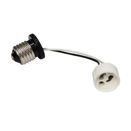 Luxury LED Lighting Light Socket Bulb Extender for E26 E27 Adapter to GU10 lamp with 10.2 inch Cable