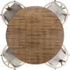sourcing map Round Table Cover with Elastic Edge Fits 45"-56"