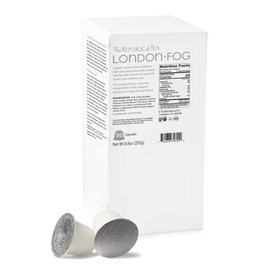 The Republic of Tea - London Fog Latte Capsule-Compatible Pods, 50 Count