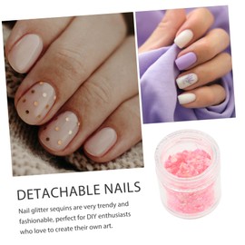 Angoily Glitter Nail Art Sequins Luminous DIY Makeup Decoration for Nails for Creative Manicure Designs for Amateurs Professionals