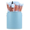 Set de 24 brochas de maquillaje con estuche