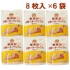 North Colors Pure Domestic Butter Waffle, 8 Pieces, 6 Bags
