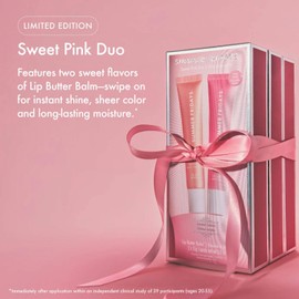 Summer Fridays - Juego de regalo de bálsamo labial tintado rosa dulce (2 unidades) Includes Strawberry Soft Serve & Birthday Cake, Hydrating Lip Balm & Overnight Lip Mask with Shea Butter