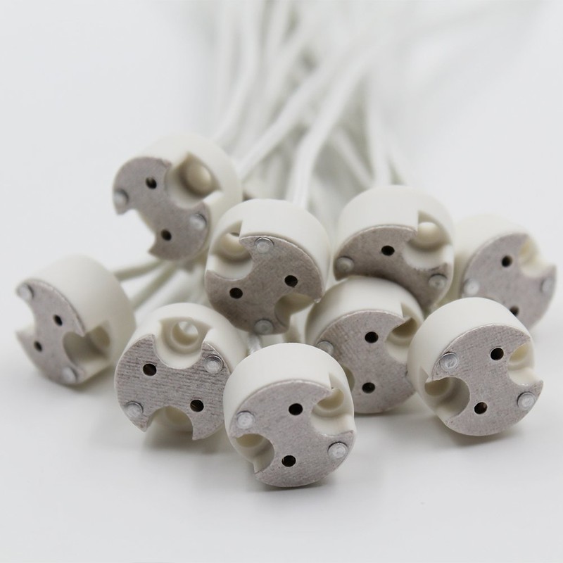DiCUNO G8 Base Wire Connector Socket, G8 LED Light Bulb