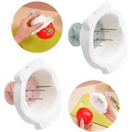 Ergonomic Mandoline Slicer Guard with Non-Slip Grip - Universal Cut-Resistant Safety Holder for Kitchen Slicers and Graters, Dishwasher-Safe Food Prep Tool (Sapphire Blue)