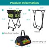 TurboStride Tennis & Pickleball Cart - 140 Ball Capacity Hopper