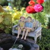 Miniature Fairy Garden Charlie And Tilly - (No Bench)