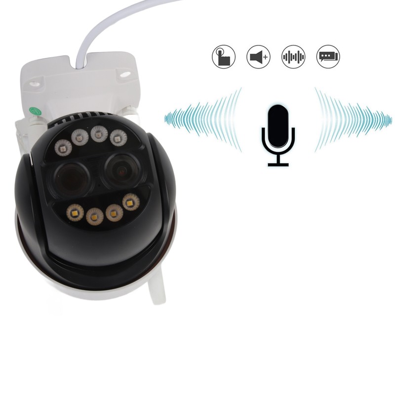 Night Vision Camera 2560x1440 HD Remote Control Two Way Voice