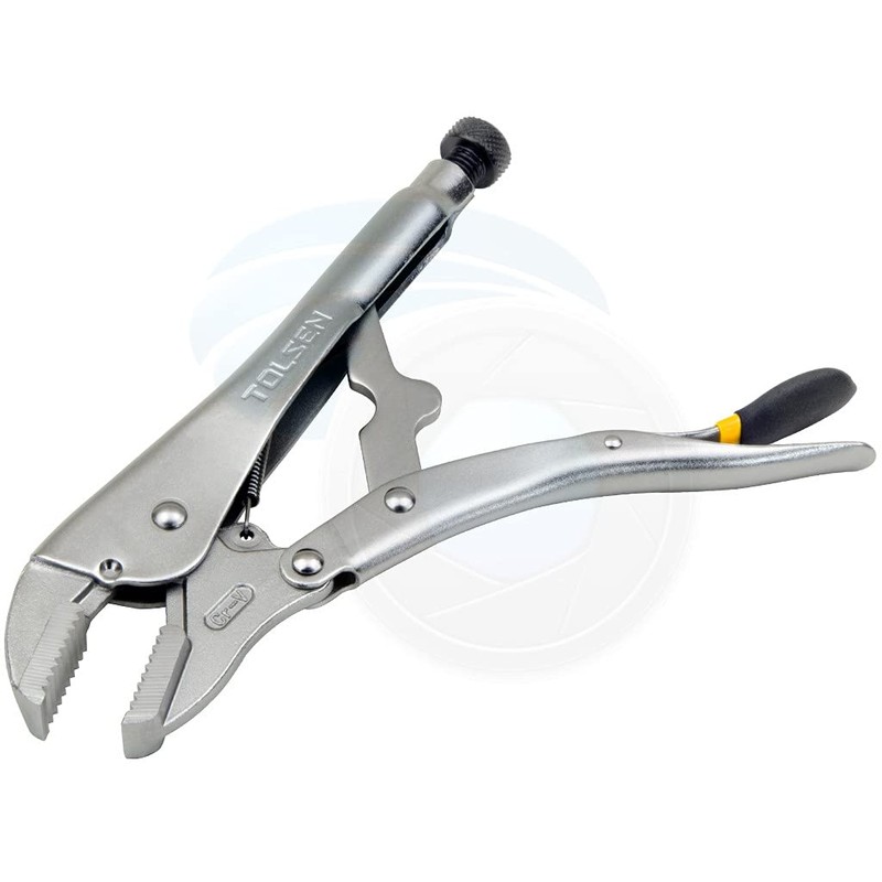 Tolsen Straight Jaw Locking Pliers 10" (250mm) - Heavy Duty