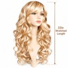 Long Wavy Blonde Wig for Cosplay & Parties – 22in