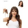 DILUSILK Bangs Hair Clip in Fringe Bangs Remy Real Human