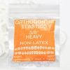 Clear Non-Latex 100 counts, Intraoral Elastic Bands Orthodontic Elastics Dental
