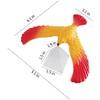 C&H Solutions 8 Pcs Cute Balancing Bird with Clear Triangle