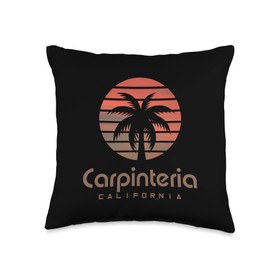 Carpinteria California - design California Carpinteria Throw Pillow, 16x16, Multicolor