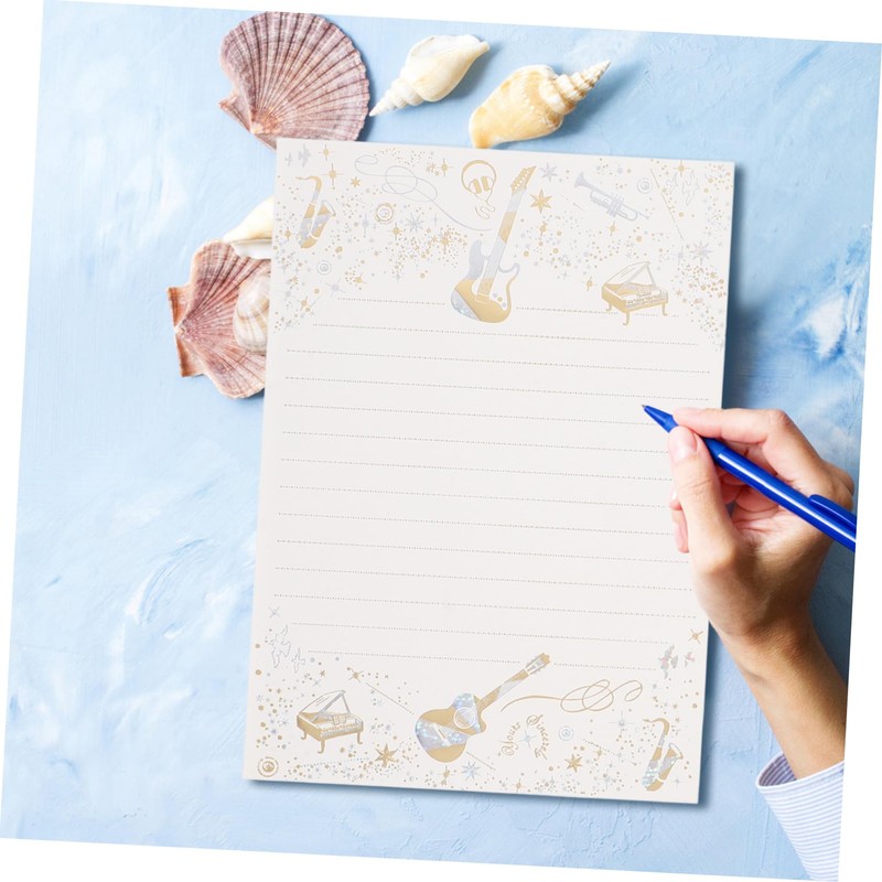 Operitacx 1 Set Gold-Plated Writing Paper Delicate Wedding Envelopes Envelopes