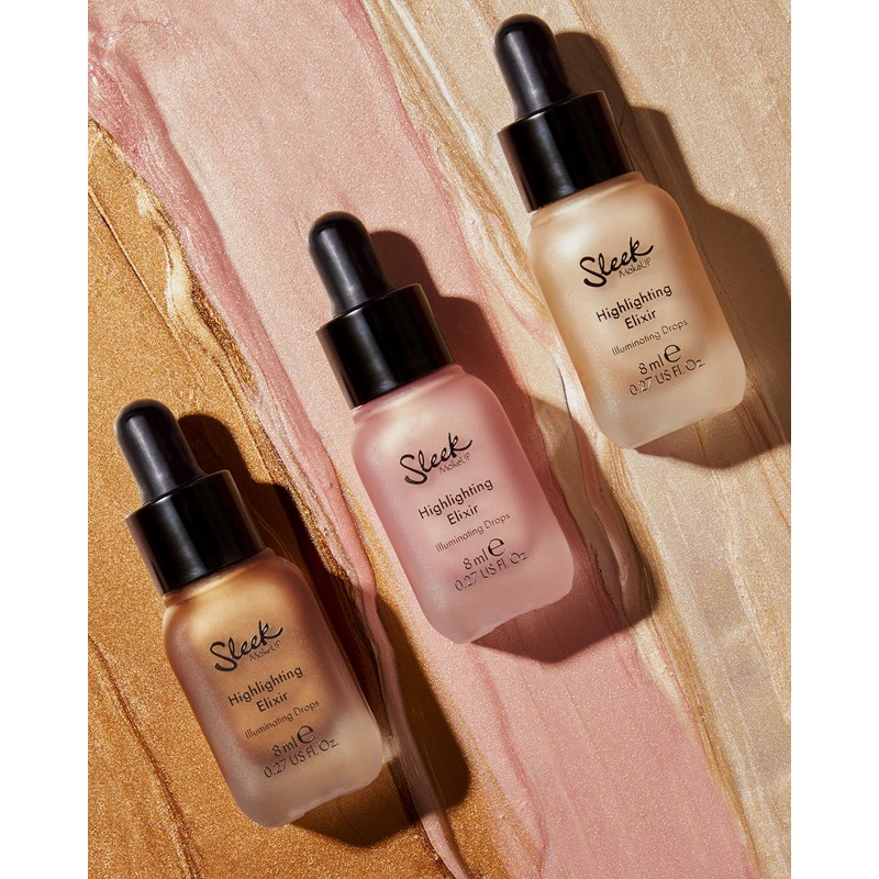 Sleek MakeUP Highlighting Elixir, Radiant Skin, Customisable, Buildable, Easy to