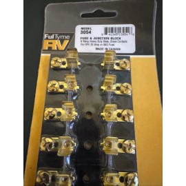 SEACHOICE FULTYME RV Fuse and Junction Block6 Gang 590-3054