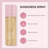 Sheer Setting Mist Sunscreen SPF 50 - Hydrating Shimmering Glow