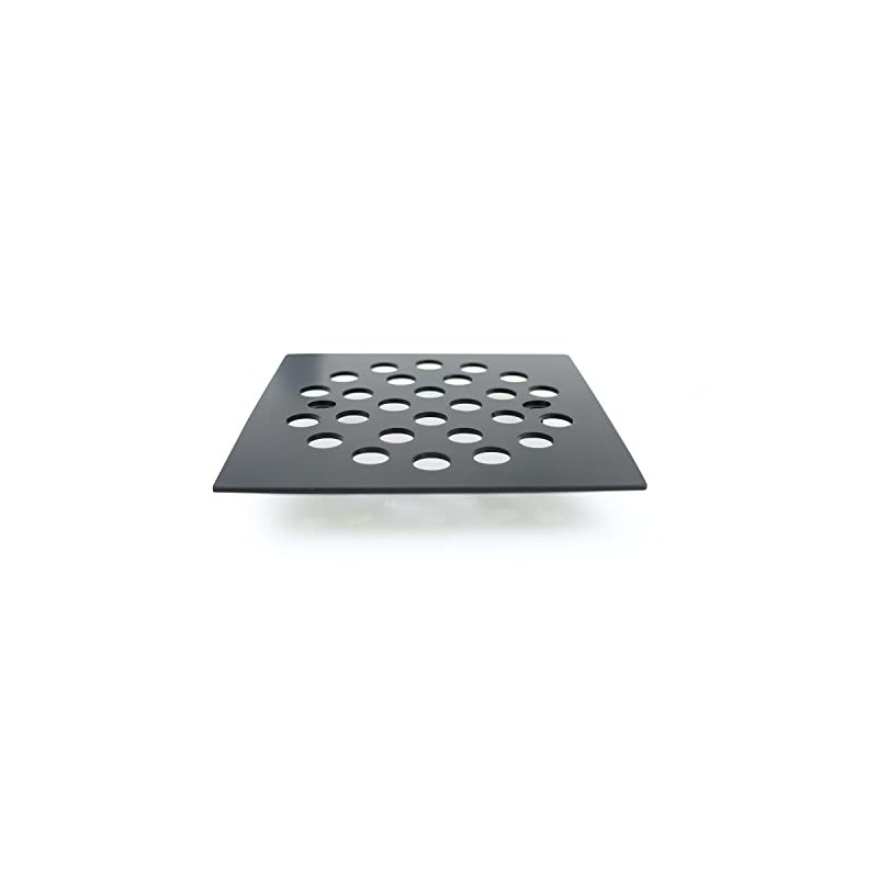 4-1/4 Inch Screw-in Square Floor Drain Cover Replacement Shower Grates