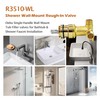 R3510-WL Shower Wall-Mount Rough-In Valve for Delta Single-Handle Wall-Mount Lavatory