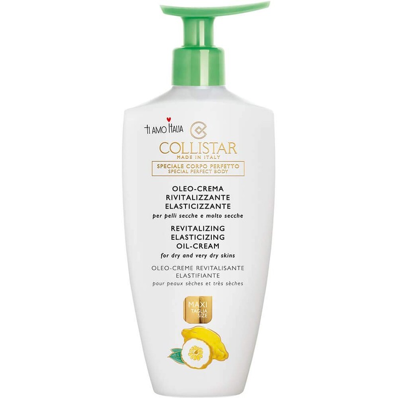 Collistar Revitalising Elasticity Oleo Cream Easy Absorbent, Elasticates and Repairs