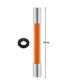 Tubo de Extensión para Grifo, Manguera Extensora de Interfaz G1/2, Manguera de Jardín con Flexión de 360 ​​grados, Tubos de Silicona a Prueba de Salpicaduras para Cocina, Baño y Jardín(30cm)