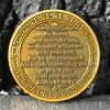 The Archangel Saint Michael Challenge Coin for Christian Protection and