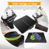 MOOTVGOO 19.7" X 17" Silicone Dish Drying Mat for Kitchen