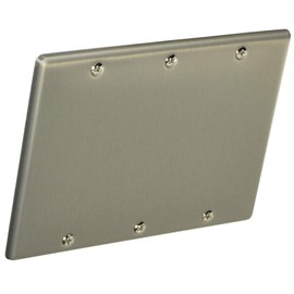 Panasonic (Panasonic) New Metal Plate Cover Plate 3 Strands wn7693 