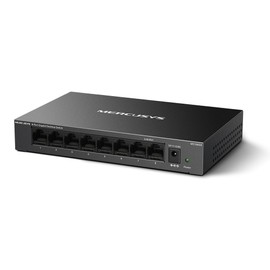 Mercusys MS108GS 8-Port Gigabit Network Switch, Unmanaged LAN Switch Network Switch, Plug and Play, Metal Housing, Fanless