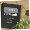 Operitacx DIY Engraving Blanks Metal Sign 10/Pack Blank Name Plate