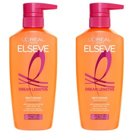 L'Oréal Paris Elsev Dream Length Shampoo Fruity Floral Fragrance, 400ml, 2 pcs / 로레알파리 엘세브 드림랭스 샴푸 프루티 플로럴 향, 400ml, 2개